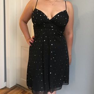 Formal little black dress